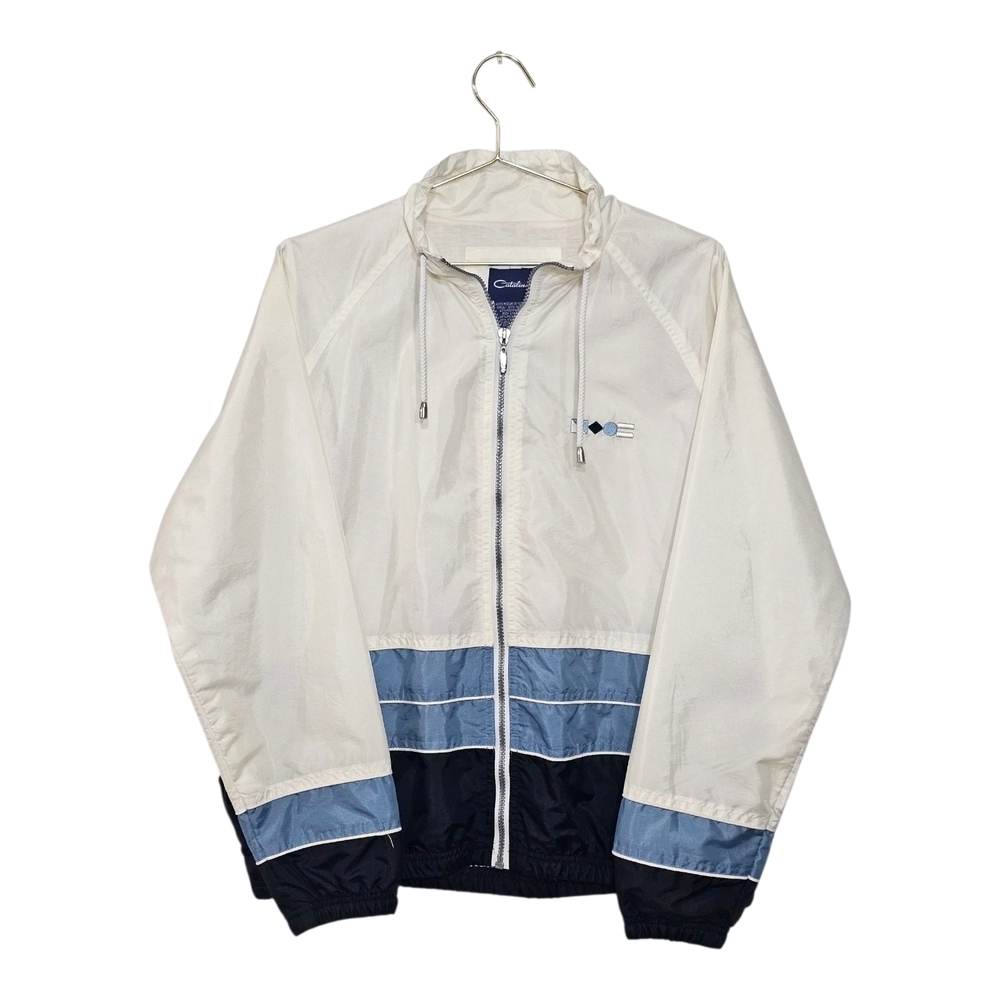 Catalina White and‎ Blue Windbreaker Jacket